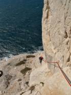 Marie   dans Larchipel  6a  / Les Calanques (Sormiou)